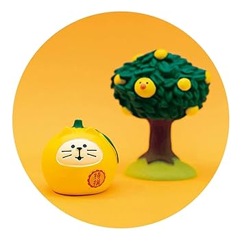 デコレ　コンコンブル concombre 猫ダルマ　フルーツ　まとめ売り デコレ コンコンブル（concombre）開運カラー猫だるま - 動物
